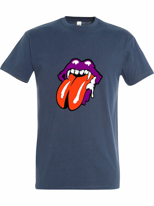 Unisex T-shirt "Rolling Stones Lips Horror Hall...