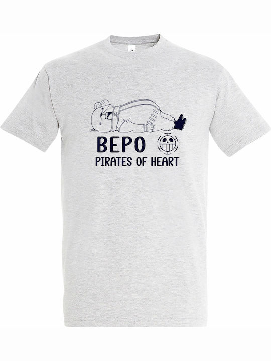 Unisex T-Shirt "Bepo Pirates Heart Ein Stück An...
