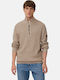 Langarm Pullover Farbe Ecru