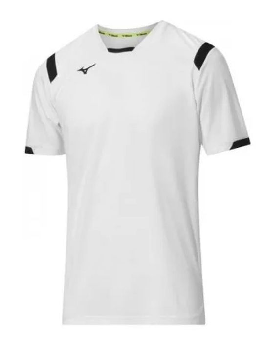 Mizuno Sportliches Kurzarmbluse White