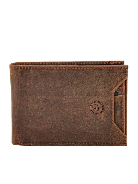 Men's Wallet Classic with RFID Brown