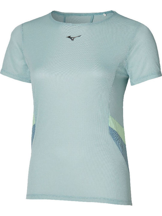 Dryaeroflow Tricou Sportiv Damă Albastru Cenușiu