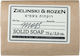 Solid Soap Moss Amber Patchouli 75g