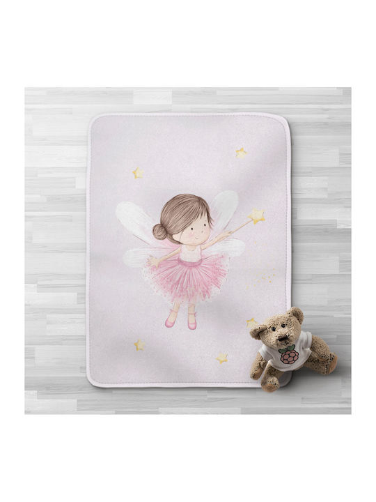 Borea Blanket Cot Sleeping Fantasia Lilac 100x140cm