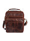 Leather Men's Bag Shoulder / Crossbody Brown