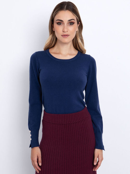 Damen Pullover Marineblau