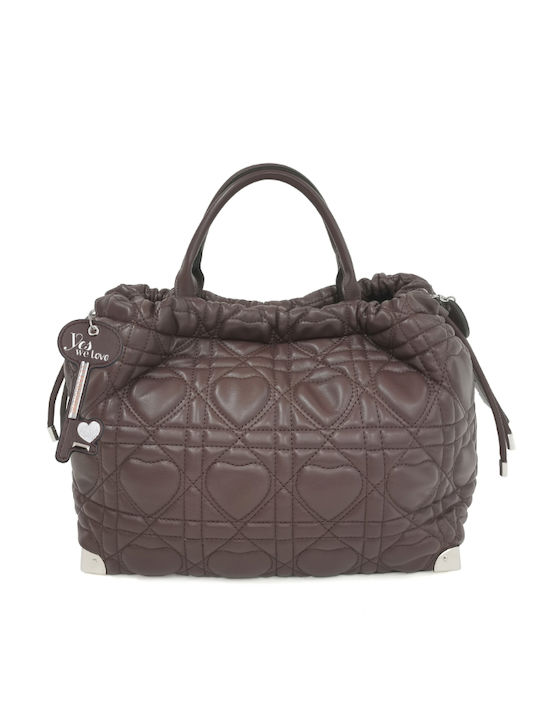 Bucket Women's Handbag Shoulder Brown