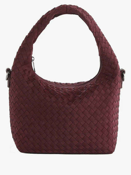 Hvisk Vegan Women's Bag Tote Handbag Burgundy