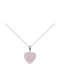 Nire Halskette mit Design Herz aus Stahl