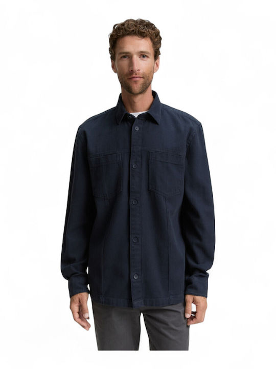 Tom Tailor Overshirt Mânecă Lungă Din Bumbac 10...