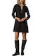 Mini Damenkleid Schwarz