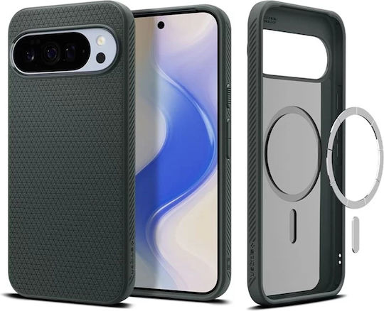 Spigen Liquid Air MagSafe Back Cover Silicone Abyss Green (Google Pixel 10 Pro XL)