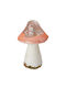 Enchanted Forest Tischdekoration Pilz 18cm Orange Orange Durchmesser 10cm X Höhe 18cm