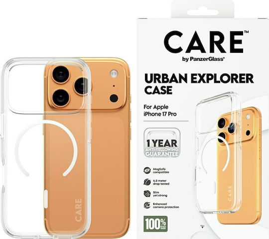 PanzerGlass Care Umschlag Rückseite Kunststoff Weiß (iPhone 17 Pro) CR29887