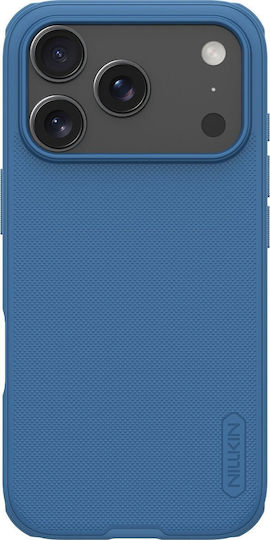 Nillkin Super Frosted Pro Umschlag Rückseite Kunststoff / Silikon Blau (iPhone 17 Pro)