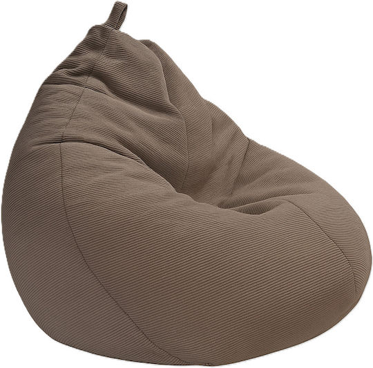 Pouf Birne Wasserdicht Teatro Taupe 90x90x100cm
