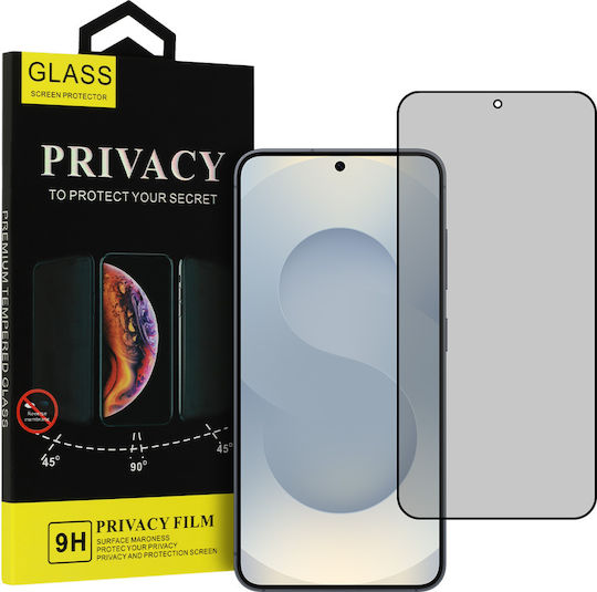 Galaxy Privacy Tempered Glass Μαύρο (SAMSUNG GALAXY A07)