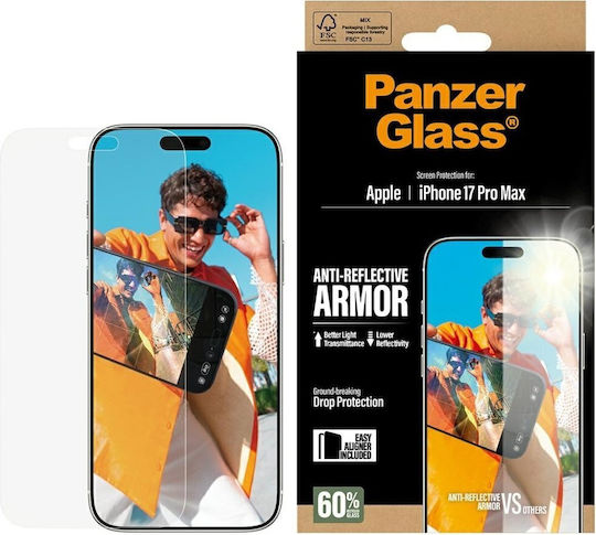 PanzerGlass Anti-Reflexionsschutzfolie (iPhone 17 Pro Max)