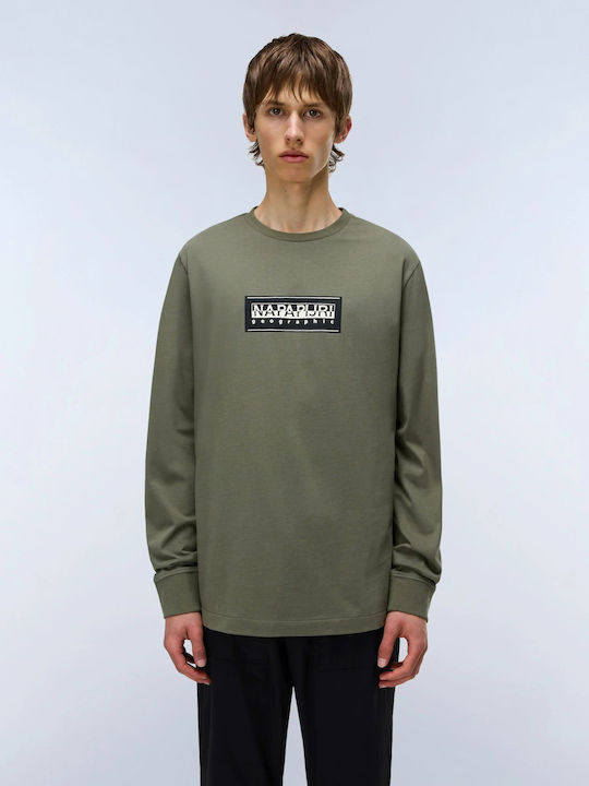 Napapijri Np0a4i1ag0a1 B-box Logo Φούτερ Λαδί