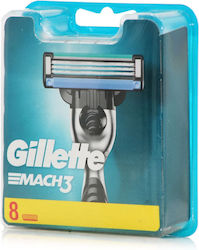 Gillette Mach3 3 Остриета 8 Броя Gillette Mach3 3 Остриета 8 Броя