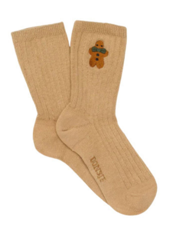 Donsje Kids' Socks Brown