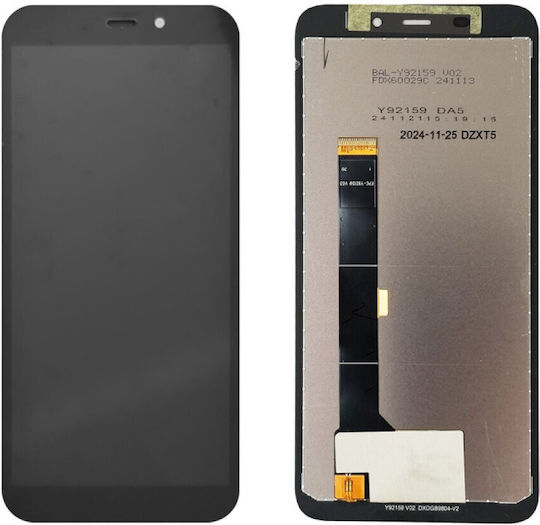 Oukitel Οθόνη με Μηχανισμό Αφής για OUKITEL WP32 (Μαύρο)