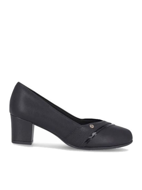 Pumps mit mittelhohem Absatz Schwarz