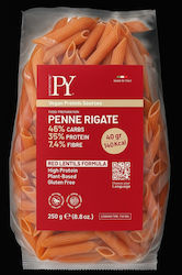 PastaYoung Penne Rigate Din Linte Roșie (35% Proteină) - Πένες Ριγέ Κόκκινης Φακής (250g)