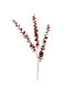 Burgundy Leaf Branch 110cm