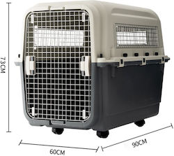 Animal Hunde Transportkäfig Weiß