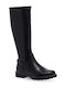 Women's Boots with Zipper Black
