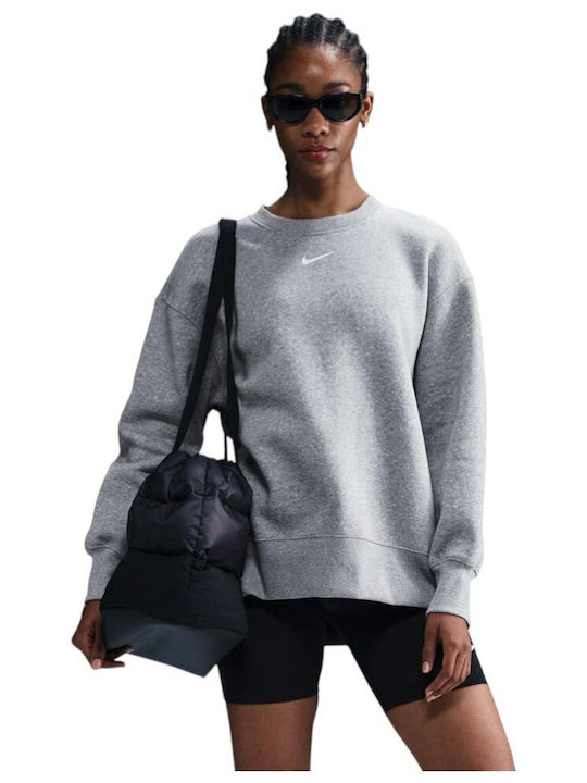 Nike Sportswear Long Women's Sweatshirt Gray