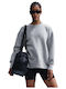 Sportswear Lang Damen Sweatshirt Gray