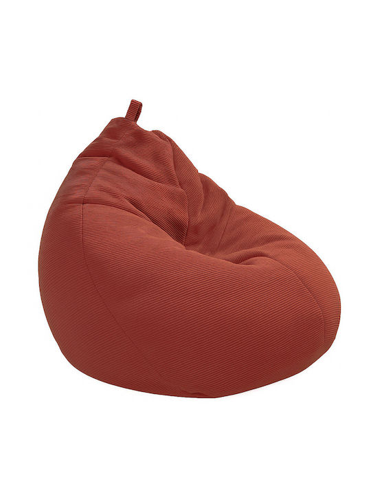 Pouf Pear Waterproof Teatro Red 90x90x100cm