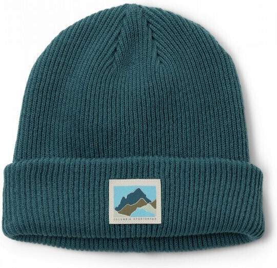 Beanie Unisex Beanie Knitted in Light Blue color