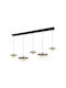 Trio Lighting Keaton Pendant Light Black
