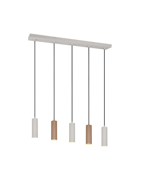 Trio Lighting Soka Lustră Maro