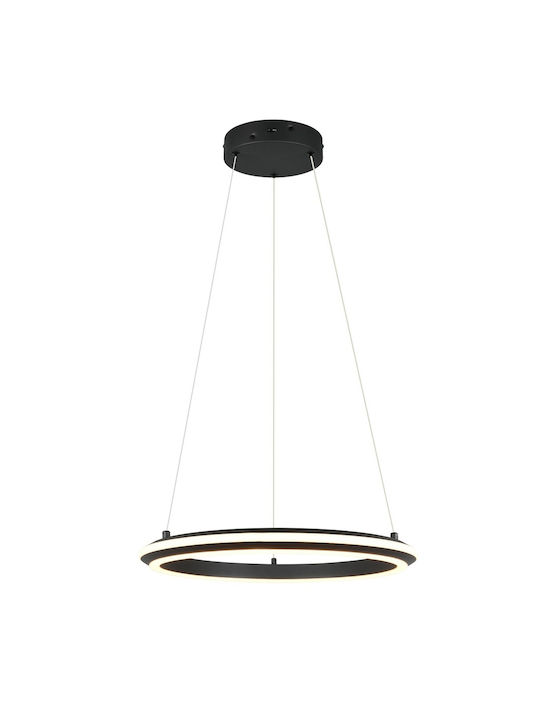 Trio Lighting Amador Κρεμαστό Φωτιστικό Μαύρο