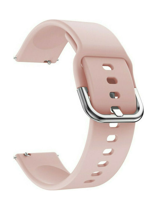 Silicone Strap Galaxy Watch Gear S2 Classic Gear Sport Galaxy Watch Active 2 Fits All 20mm Pink OEM