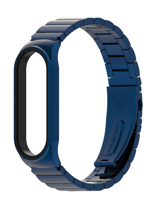 Metal Stainless Steel New Design Xiaomi Mi Band 3/Mi Band 4 Blue
