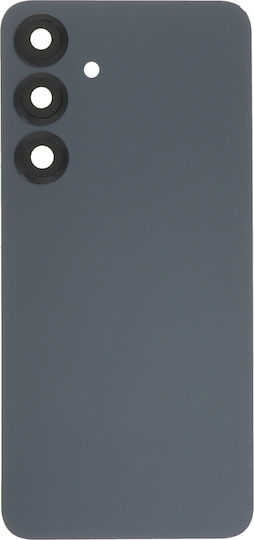 Battery Cover Battery Door + Battery Door Adhesive + Back Camera Lens Bezel Blueblack for Galaxy S25+