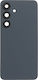 Battery Cover Battery Door + Battery Door Adhesive + Back Camera Lens Bezel Blueblack for Galaxy S25