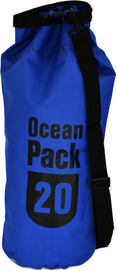 Ocean Pack Στεγανός Σάκος Ώμου / Χειρός 20lt Μπλε