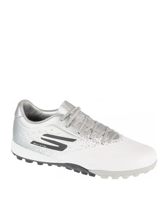 Skechers Razor 15 Academy Tf Football Shoes with Molded Cleats White