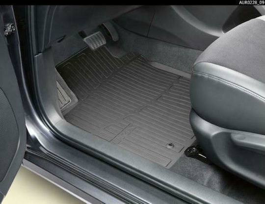 Toyota Гъвкави Килими За Кола Комплект 4 Бр Auris 2006-2010 Шофьор Пасажер 2 Задни