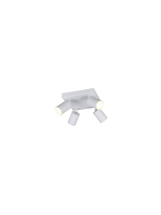 Trio Lighting Soka Σποτ σε Λευκό Χρώμα