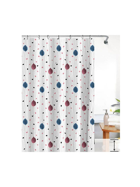 Cyclops Rain of Leaves Shower Curtain 180x180cm