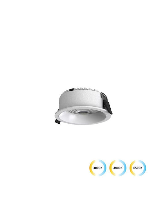 Viokef Spot Încorporat Alb 84x84cm. 1buc