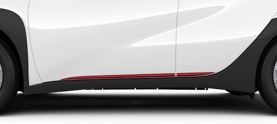 Toyota Гаранционни Встрани Декоративни Червени Цветове Aygo X 22' 2 Дясно 2 Ляво