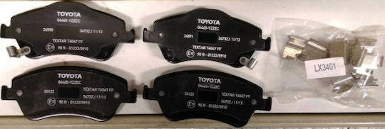Toyota Genuine Front Brake Pad Set Auris Corolla 06'-14' 04465yzzec